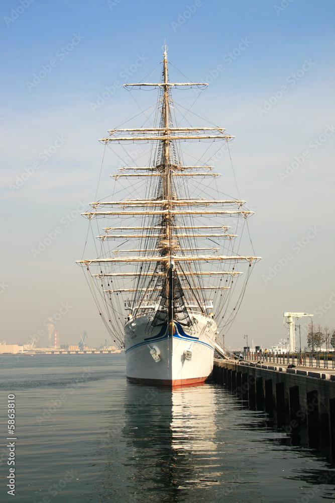 Kaiwo Maru in Yokohama Port