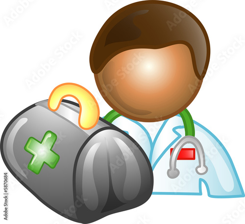 Illustration of a doctor icon
