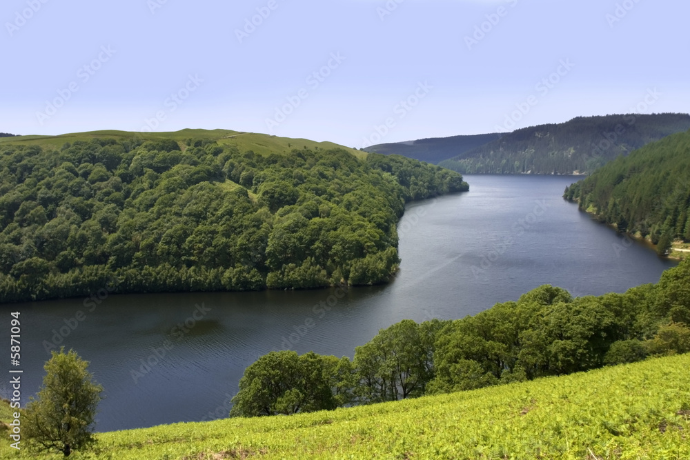 The elan valley cambrian mountains The elan valley cambrian mountains