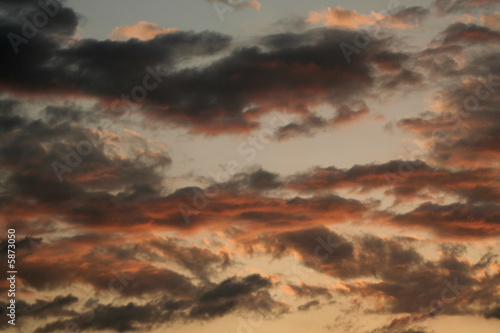 Pink & gray clouds