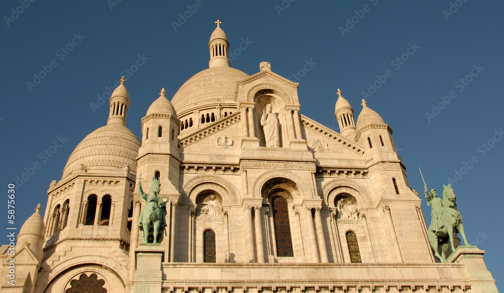 Basilique du Sacré Coeur, Montmartre, Paris, France
