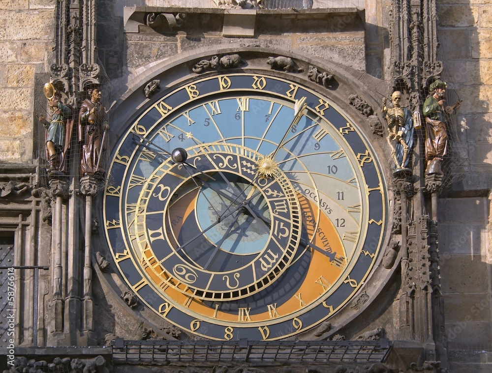 Obraz premium astronomical clock, Prague