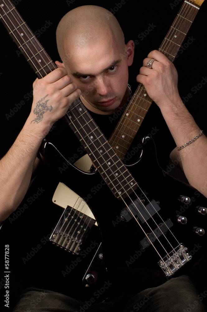 Obraz premium Guitarist .