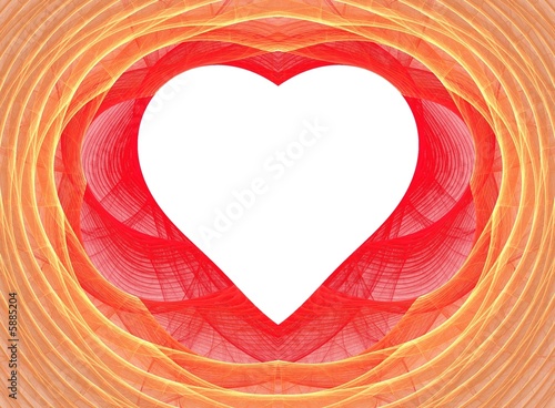 red heart