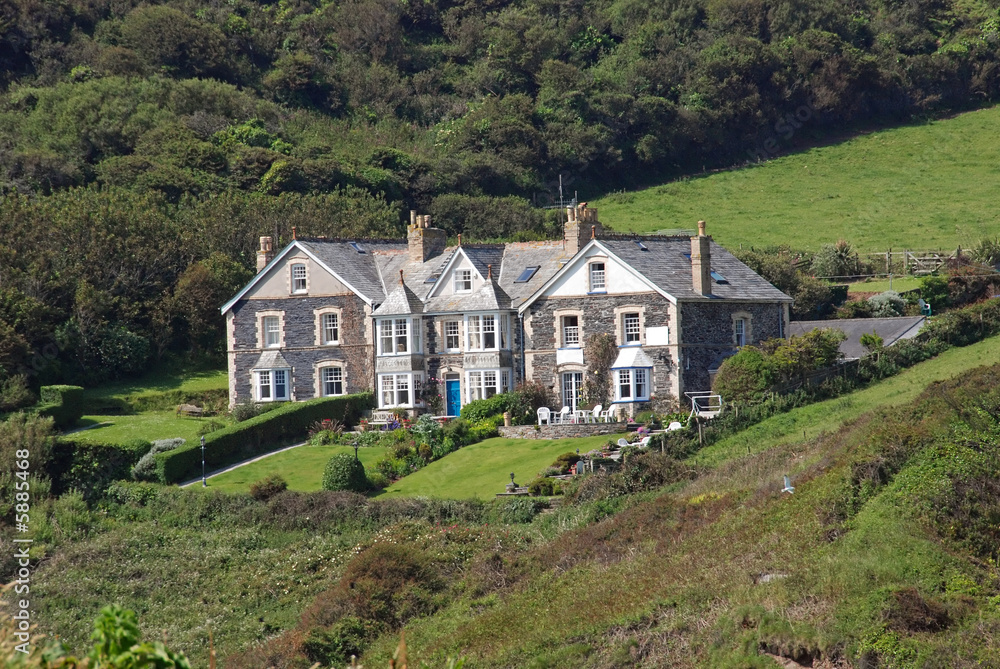 House on a hill House on a hill