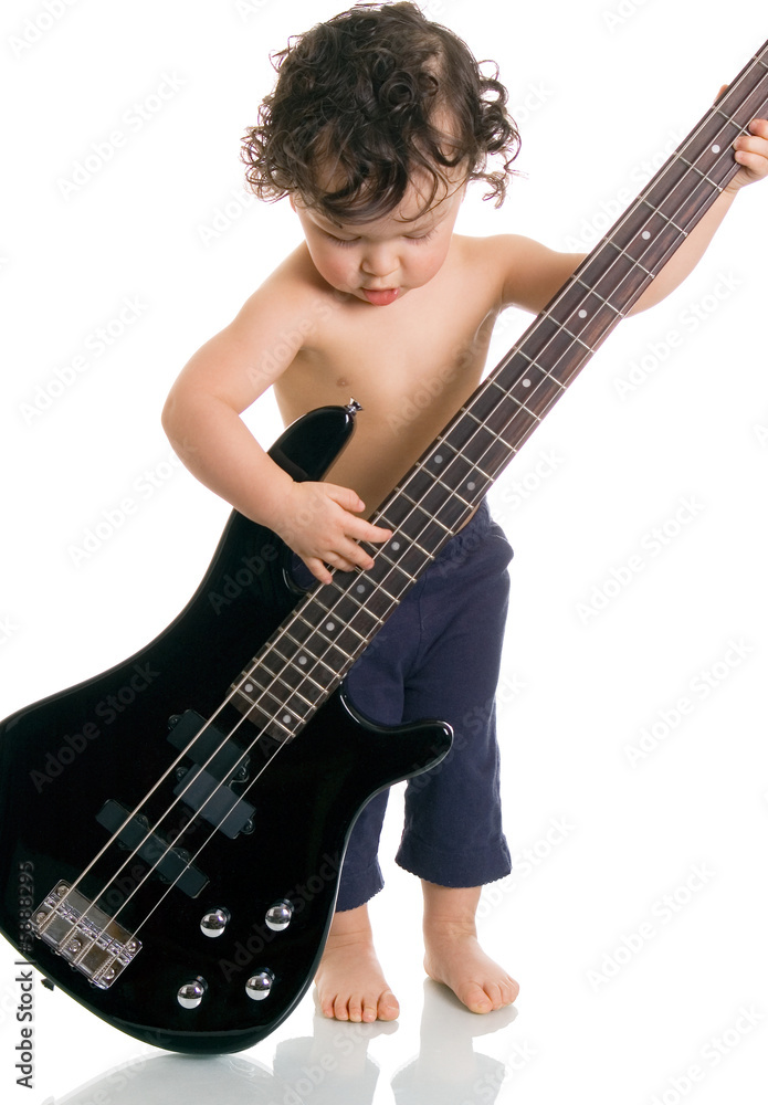 Fototapeta premium Guitarist.