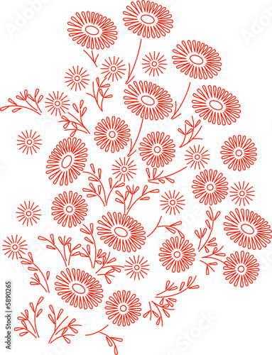 Estampado flores