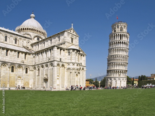 pisa kathedrale und schiefer turm