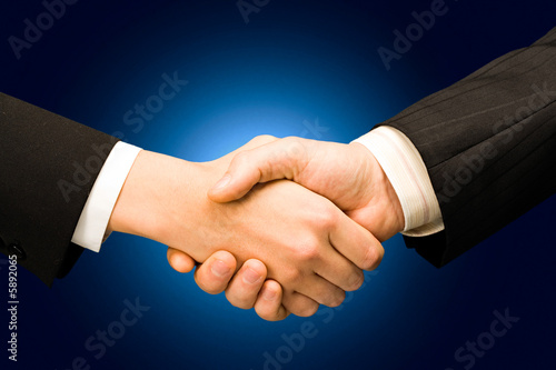Business people’s hands making an agreement