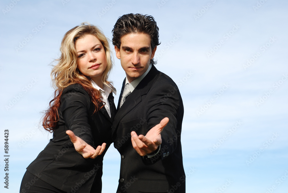 portrait of a confident and successful business team portrait of a confident and successful business team
