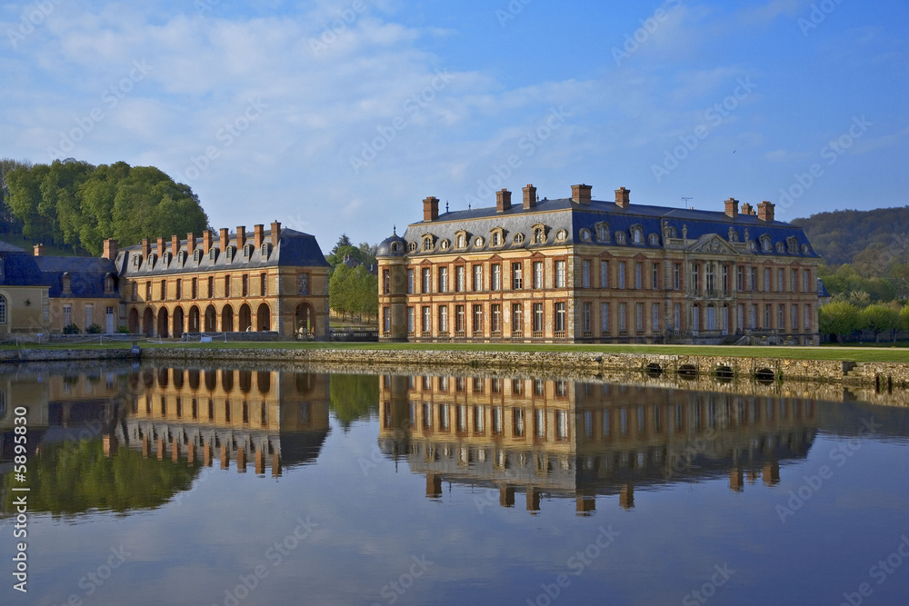 france,dampierre-en-yvelines : chateau