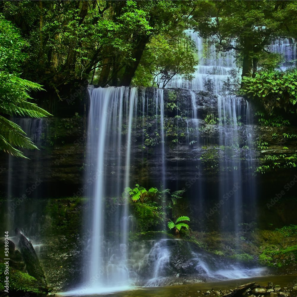 Waterfall in Tasmania 1