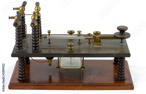 Antique High Voltage Morse Key