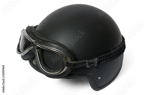 Helmet and goggles