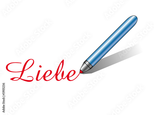 Liebesbotschaft auf deutsch