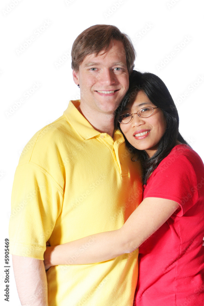 Multiracial couple Multiracial couple
