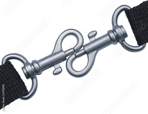 Bilde på lerret Two likeness clasp ready to co-operation