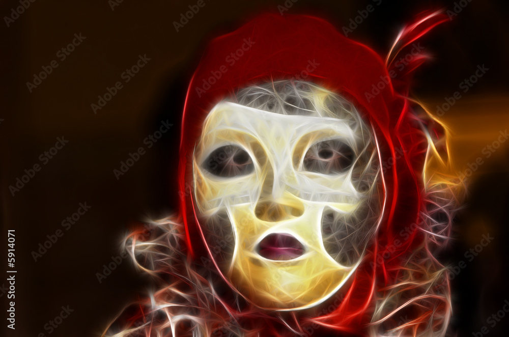 Naklejka premium Venice carnival 2007