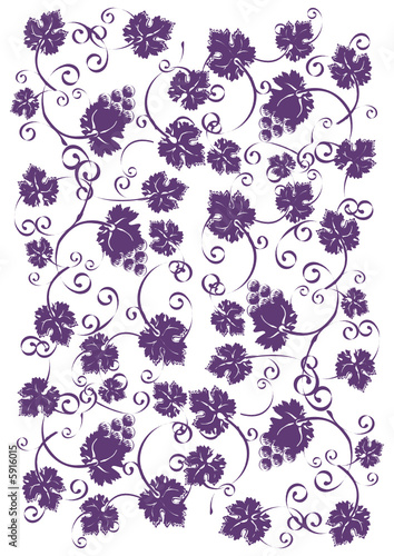 Fondo de racimos y uvas