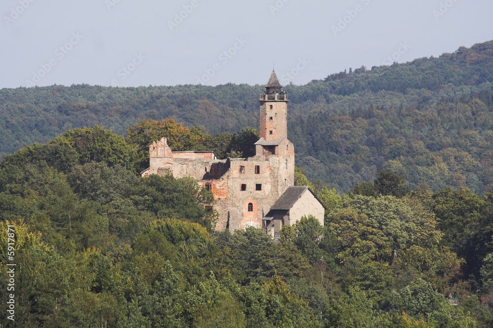 Old castle Grodno - poland - Kotlina klodzka