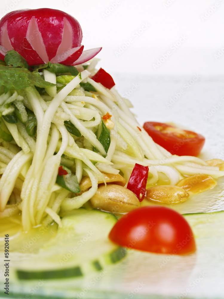 thai grün papaya salat thai grün papaya salat