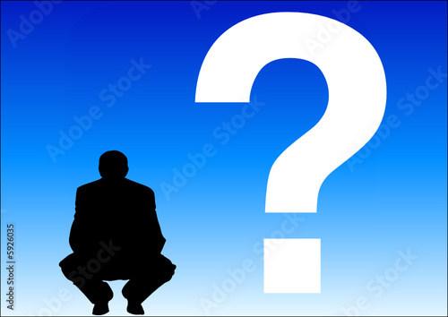 Homme et question
