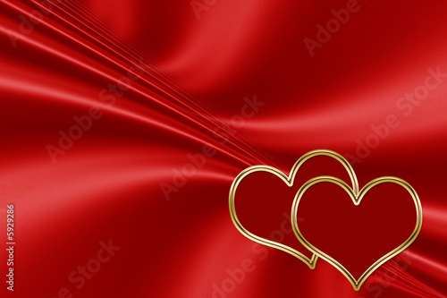 zwei vereinte herzen