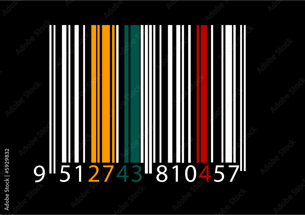 Code barre coloré