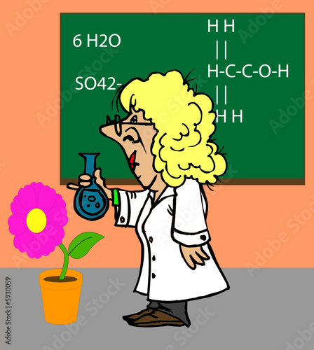 Verrückter Wissenschaftler - Illustration Vector