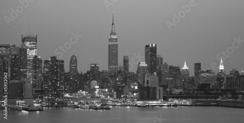 Nightime New York City