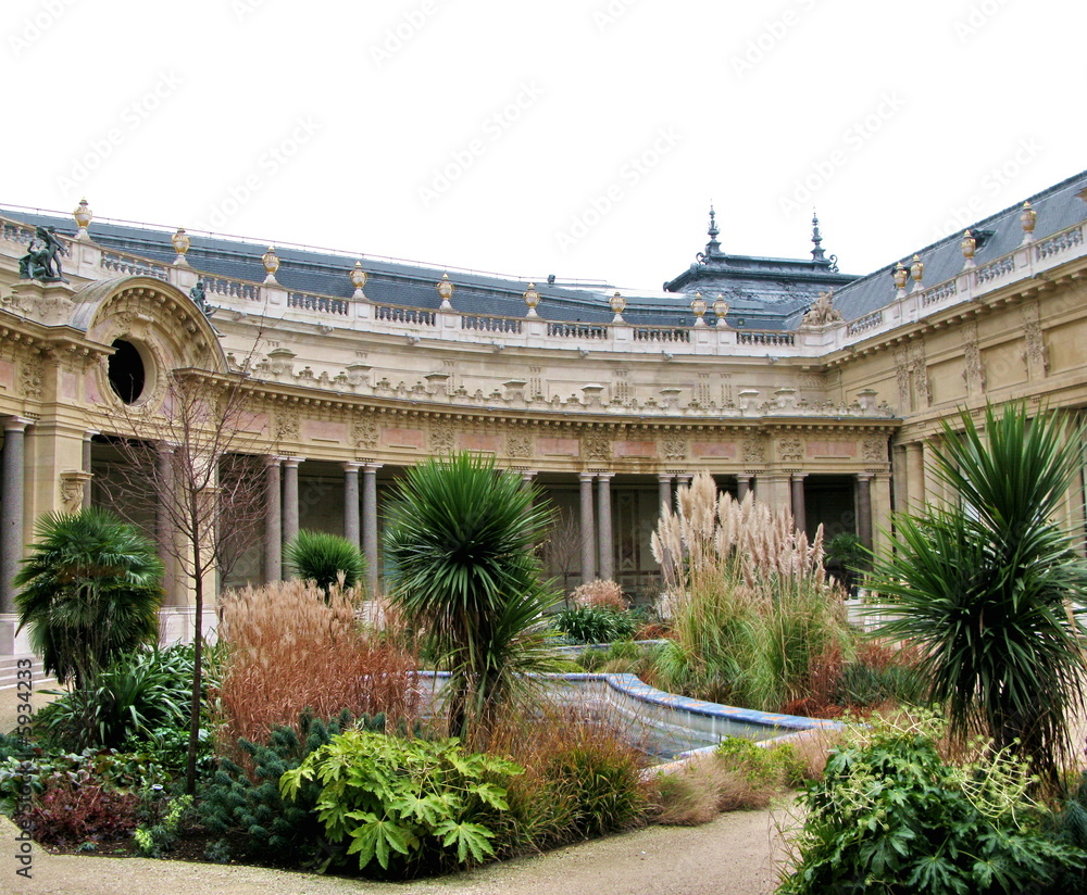 Petit Palais, Paris, jardin intérieur