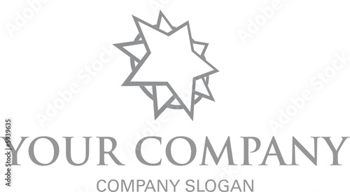 logo mit Stern oder Kompass