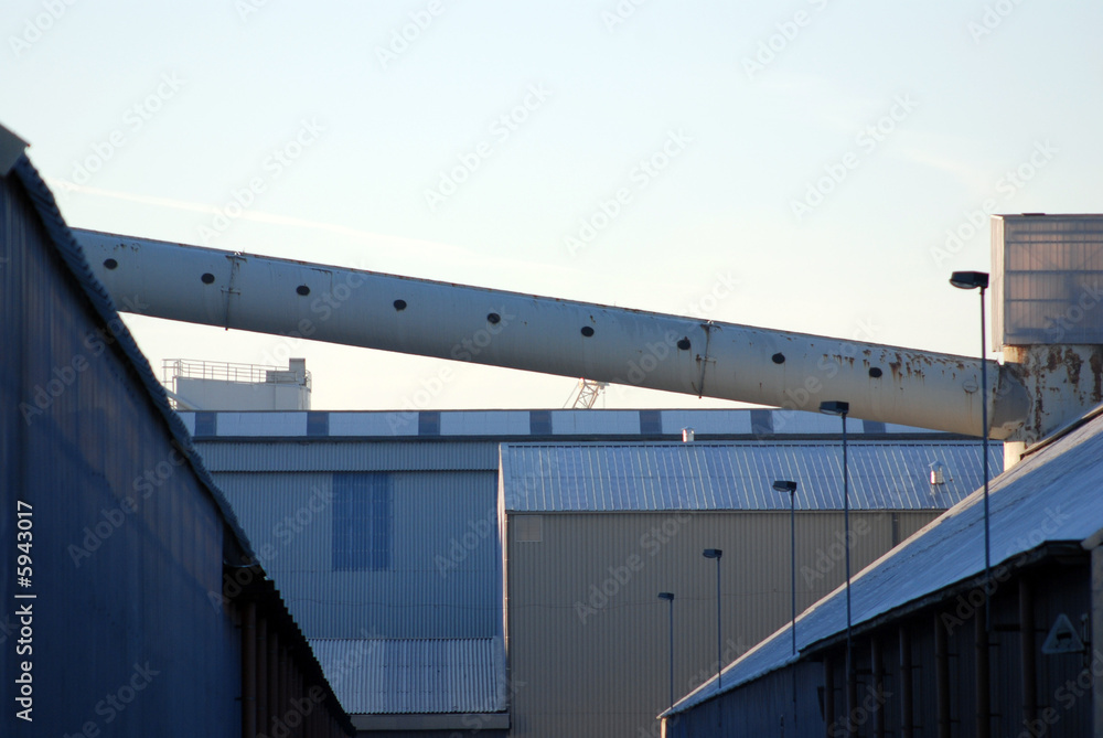 Industry in the port of Antwerp