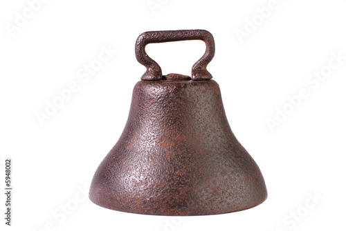 Foto Antique Wrought Iron Cow Bell