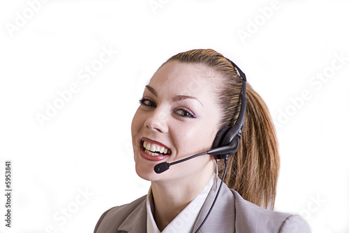 Obraz w ramie Work in office