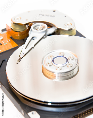 Internals of a harddisk HDD