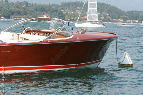 Bateau sur le Lac de Garde