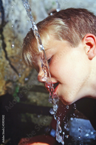 à la fontaine photo