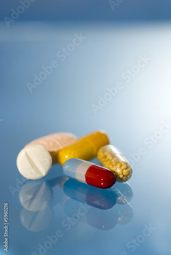 Bunte Tabletten