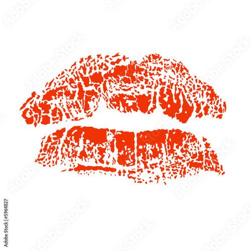 lipstick print