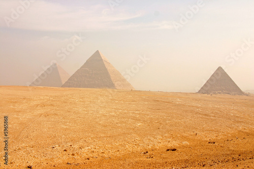 The Great Pyramids of Giza Cairo  Egypt