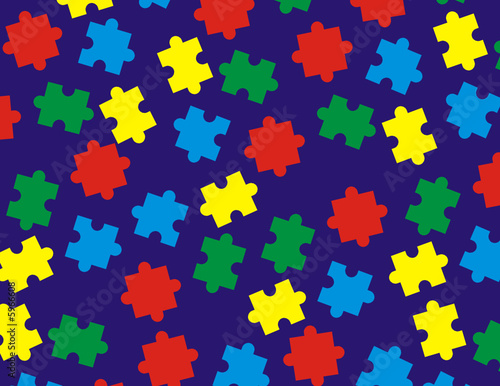 fondo puzzle colores
