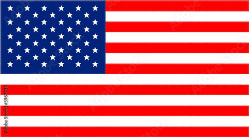 a beautiful illustration of an american flag
