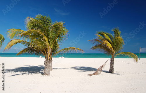 Beautiful beach at Passion Island, Mexico