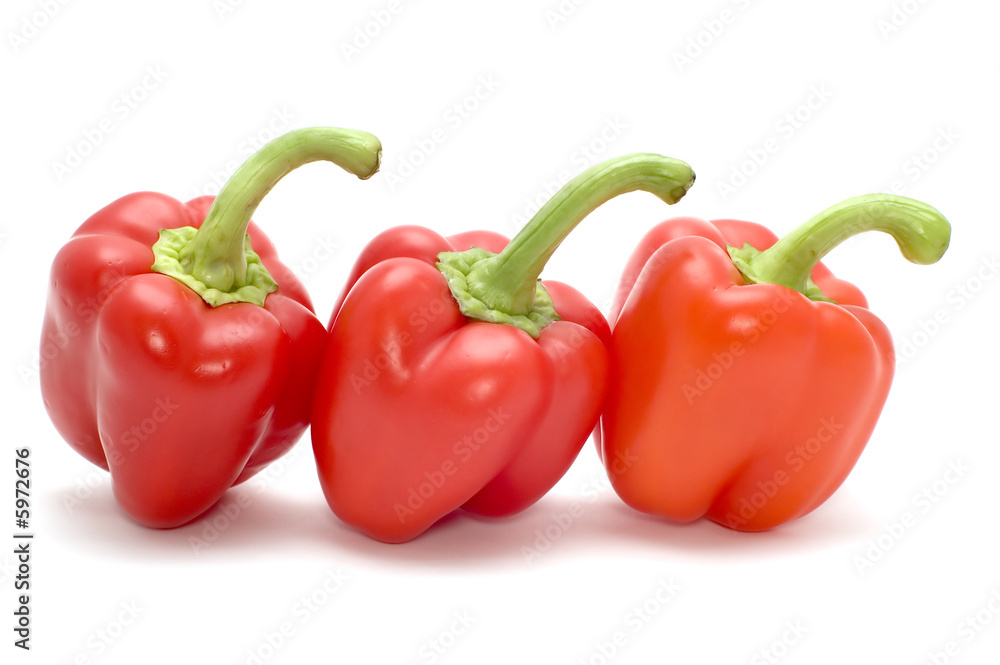 series object on white - food - cayenne on white series object on white - food - cayenne on white