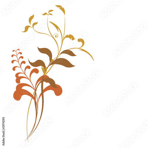 vecteur série - plante arbre ou fleur vectoriel