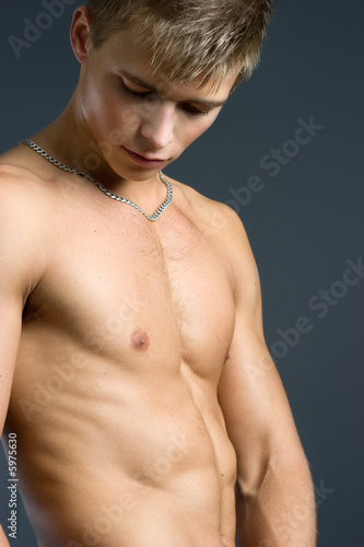 Handsome guy torso
