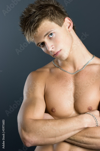 Handsome guy torso