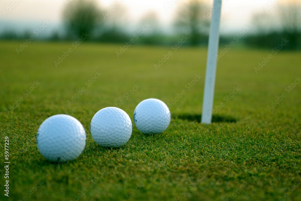 Naklejka premium Golf