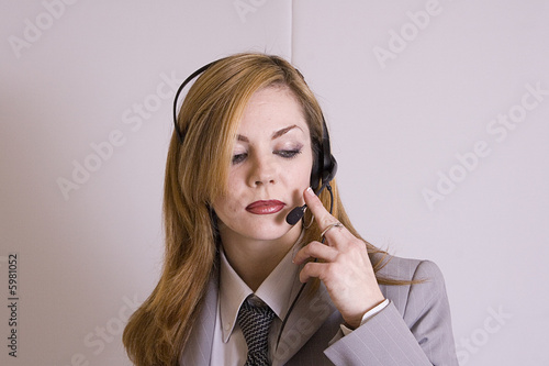Obraz w ramie Work in office